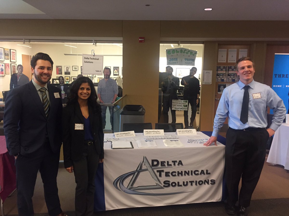 Delta_Technical's tweet image. Come stop by our table today between 1:30-5PM at the @LoyolaChicago career fair!