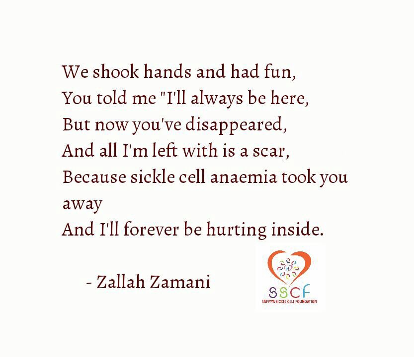 Zallah__'s tweet image. This is what I have to say about sickle cell anaemia, I nominate @leschique  @lady_fattom @Nkazinge @Solar_unique @Sir_Ruffy to do same.