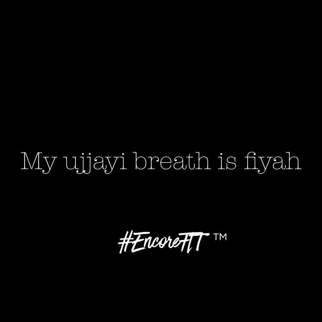 encorefit's tweet photo. My ujjayi breath is fiyah. #EncoreFIT™ 😚🔥🔥🔥 https://t.co/IzTdrvbkOO https://t.co/oUaNISfIrr https://t.co/mk6bcp10im