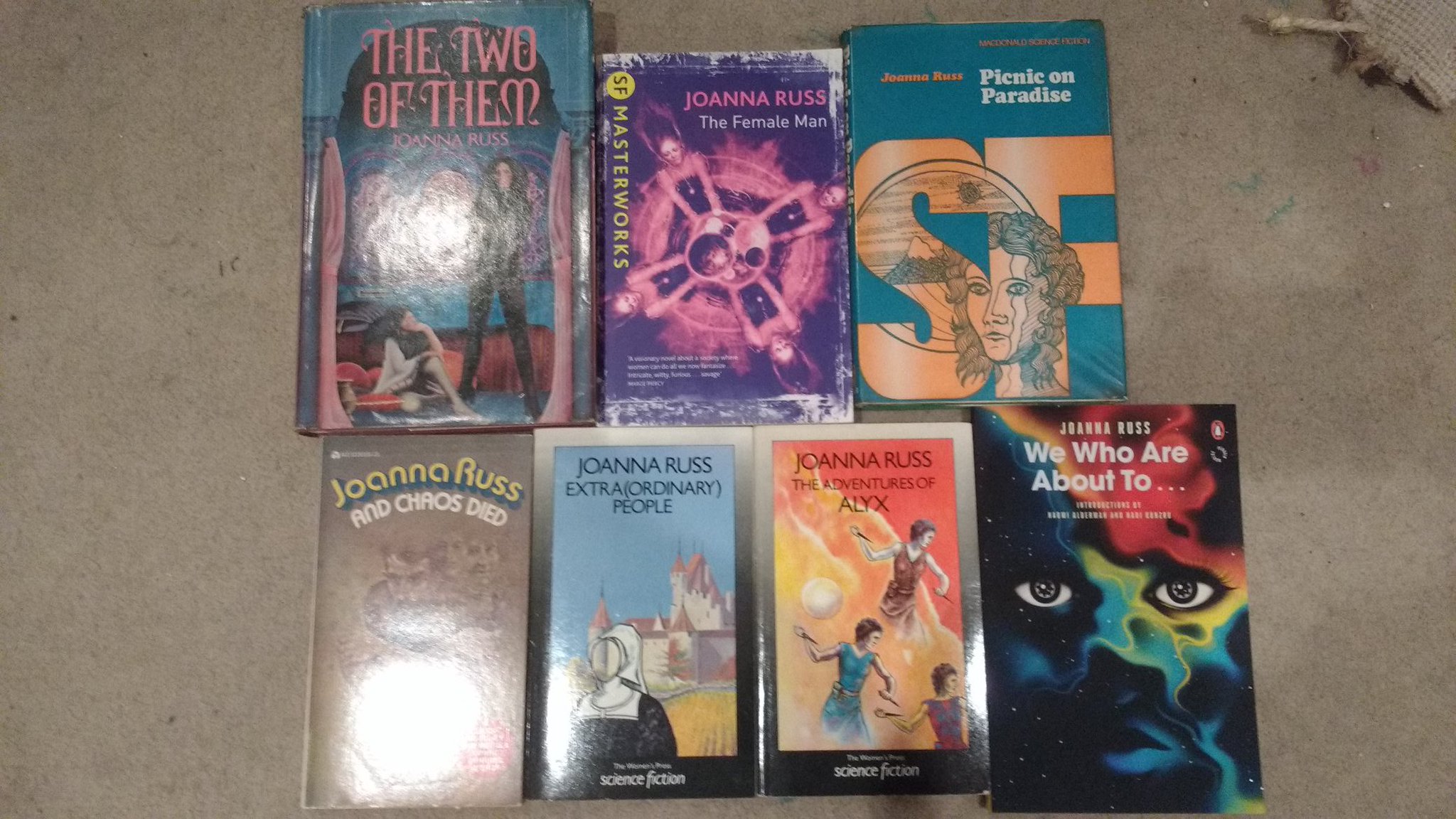 Happy birthday to Our Lady Of Spaceships Joanna Russ who would have been 80 today 