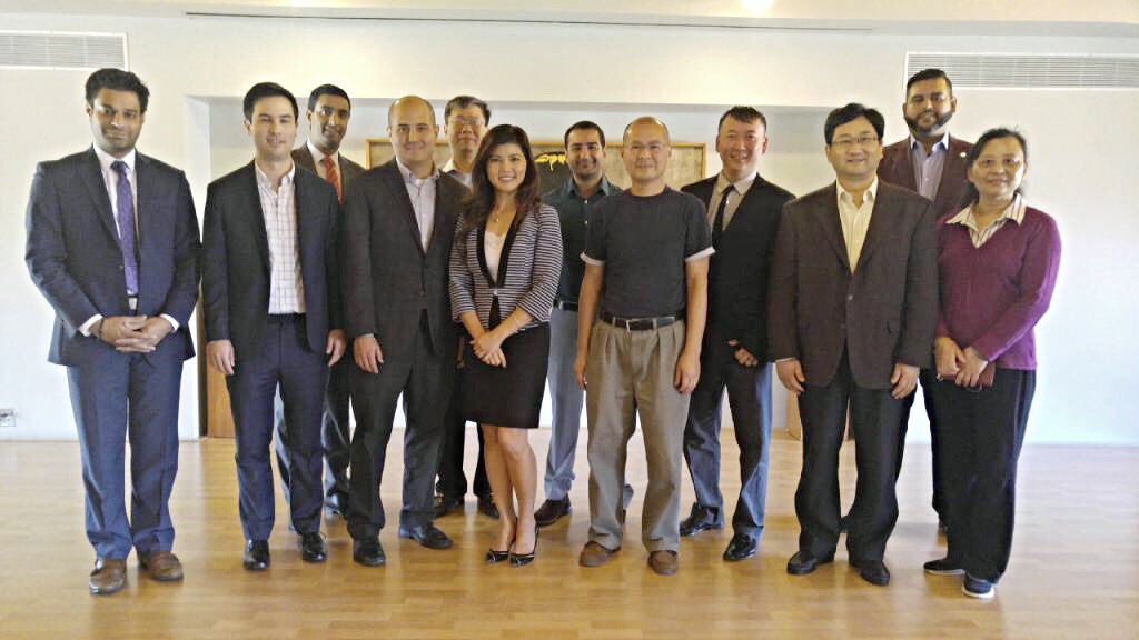 DavisLoan's tweet photo. Great visit with the folks at the Ismaili Center. Thanks @tommechler &amp; @SPWonginTX for making the arrangements. @tarcGOP https://t.co/veK2jf8vvk