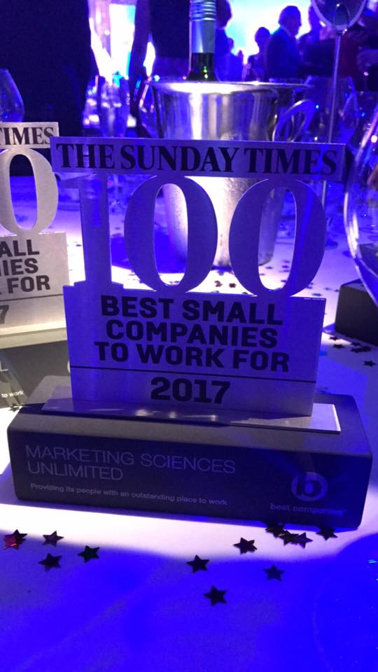 We're at <a href="/bestcompanies/">Best Companies</a> bash again tonight, can't wait to find out where we rank. Good luck everyone! #bestlists2017