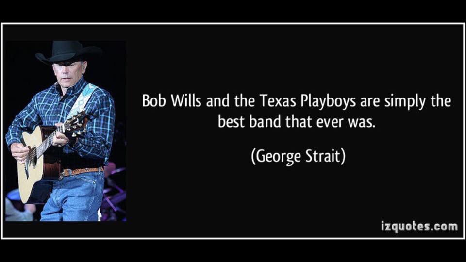 Western_Swing's tweet photo. Couldn't have said it better Mr. @GeorgeStrait !! #bobwills #theking #countrymusic #texas #thetexasplayboys https://t.co/3GhDkAItOD