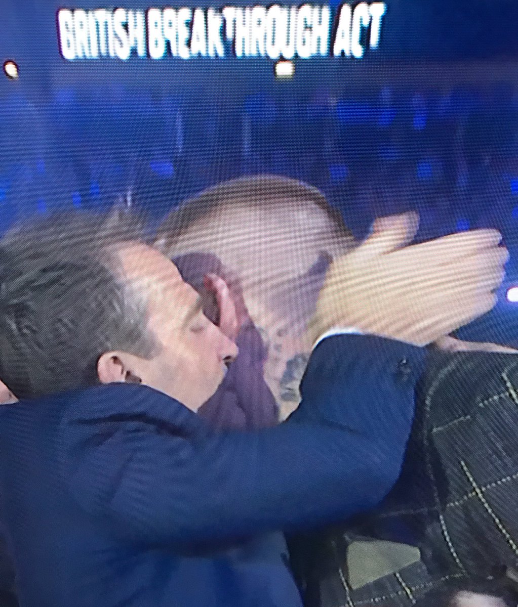 jamesbarrcomedy's tweet photo. Congratulations #BritishBreakthrough #BradleyWalsh 😂🙌 #BRITS https://t.co/RGwHpyzKPV