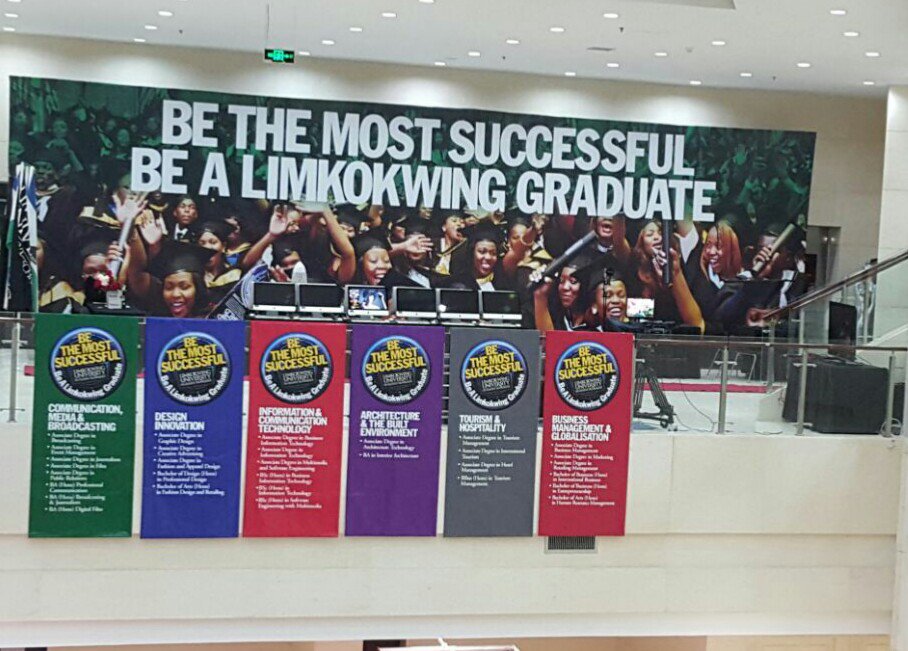 Limkokwing_LS's tweet photo. Sneak peak... Just a few more hours #CHEFair @Marcia_Mangadi #recruitment #JoinTheFamily https://t.co/kX1pODJOpC