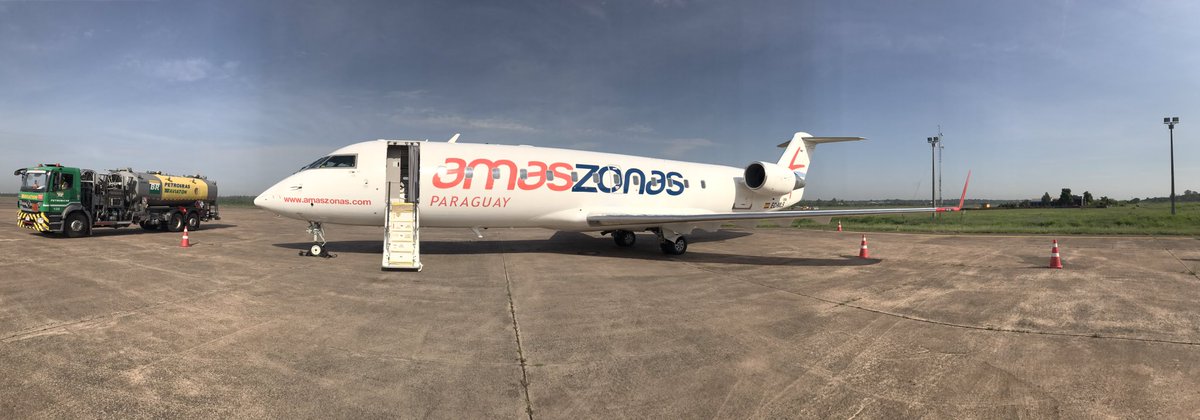 lucas_cabrera's tweet photo. Segundo avión de @AmaszonasPy ya en el Aeropuerto Internacional Silvio Pettirossi #amaszonaspy https://t.co/acG39IL2fF