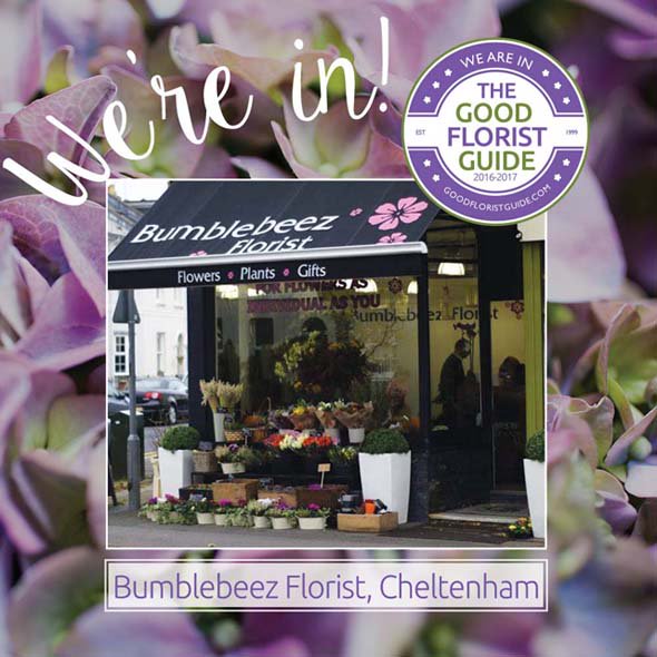 We are proud to be members of <a href="/GoodFlorists/">Good Florist Guide</a>! #IndependentFlorist #Cheltenham #Florist