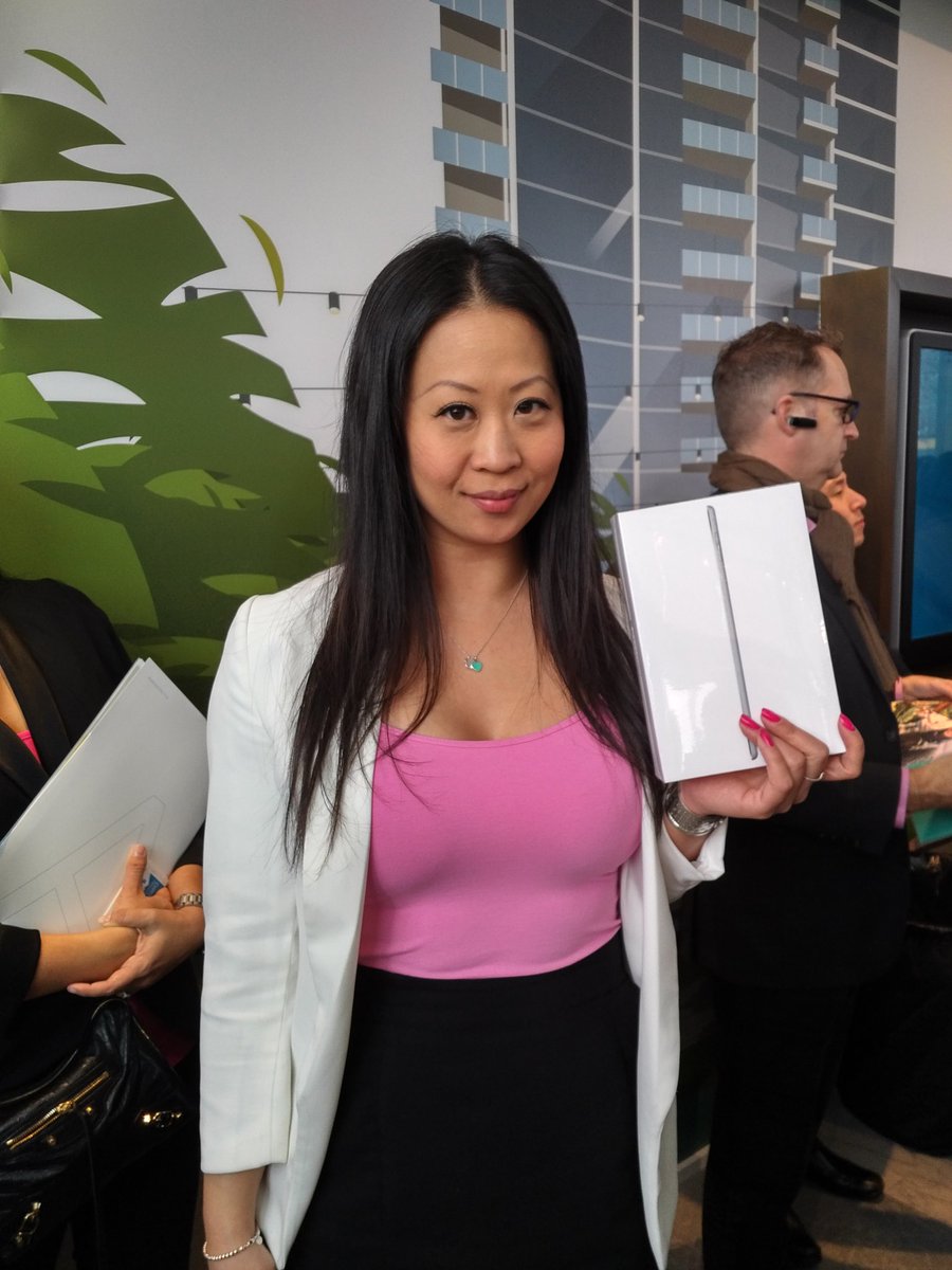 conmcginley's tweet photo. When your @dexterrealty #colleague #Win the door prize @wesgroup #VIP #realtorevent #woohoo #PinkShirtDay https://t.co/7MALHVzlxK