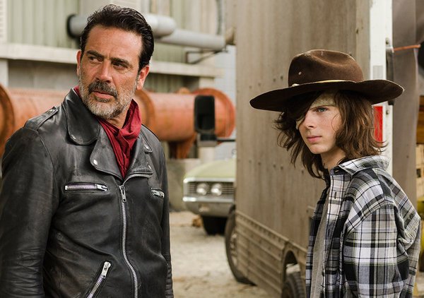 Thewalking_Amc_'s tweet photo. Carl and Neggan, #OscarsTWD 

@TheWalkingDead @WalkingDead_AMC https://t.co/3681WiEN6X