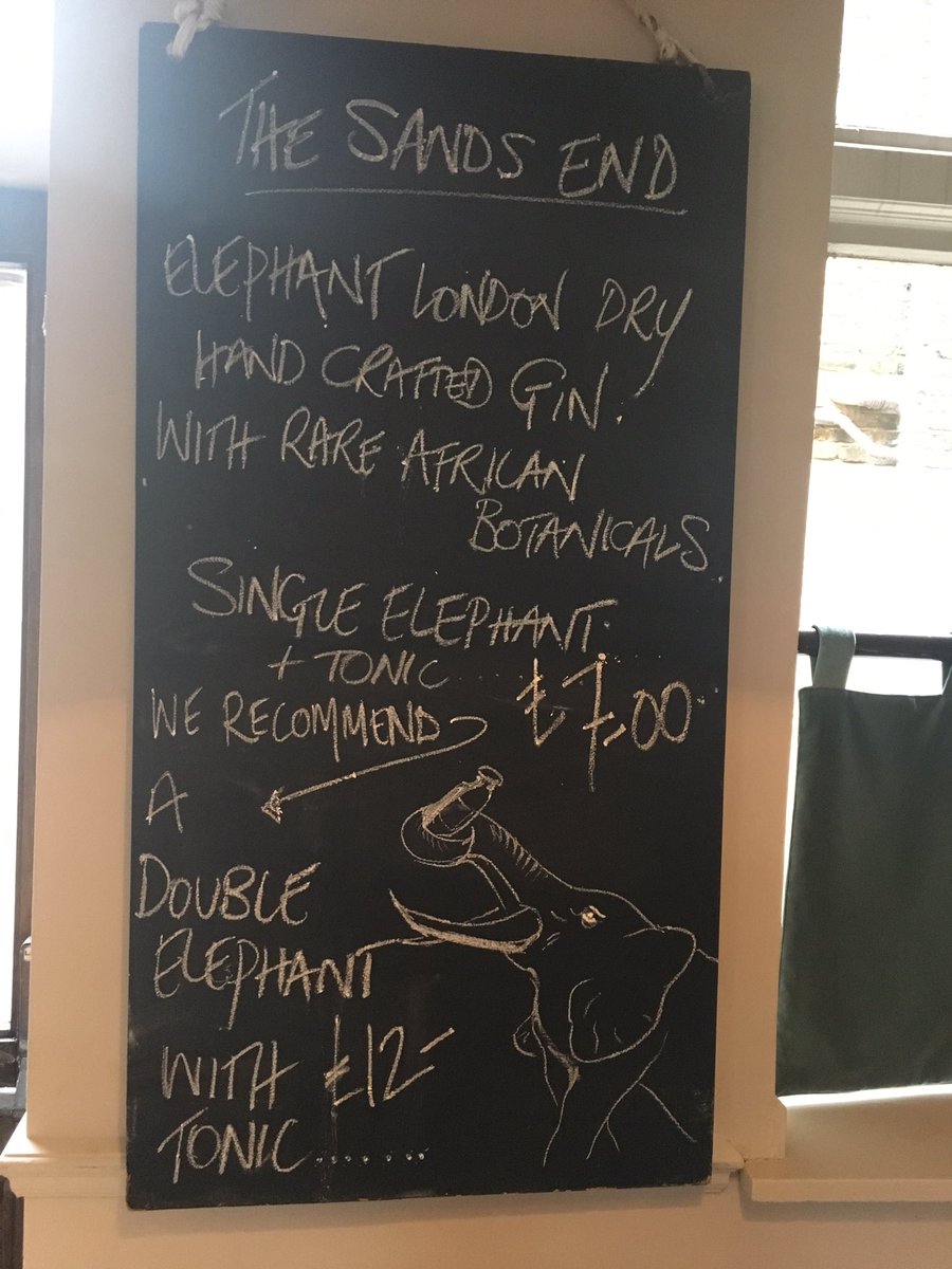 #humpday So, perhaps a G &amp; T?
@ElephantGin