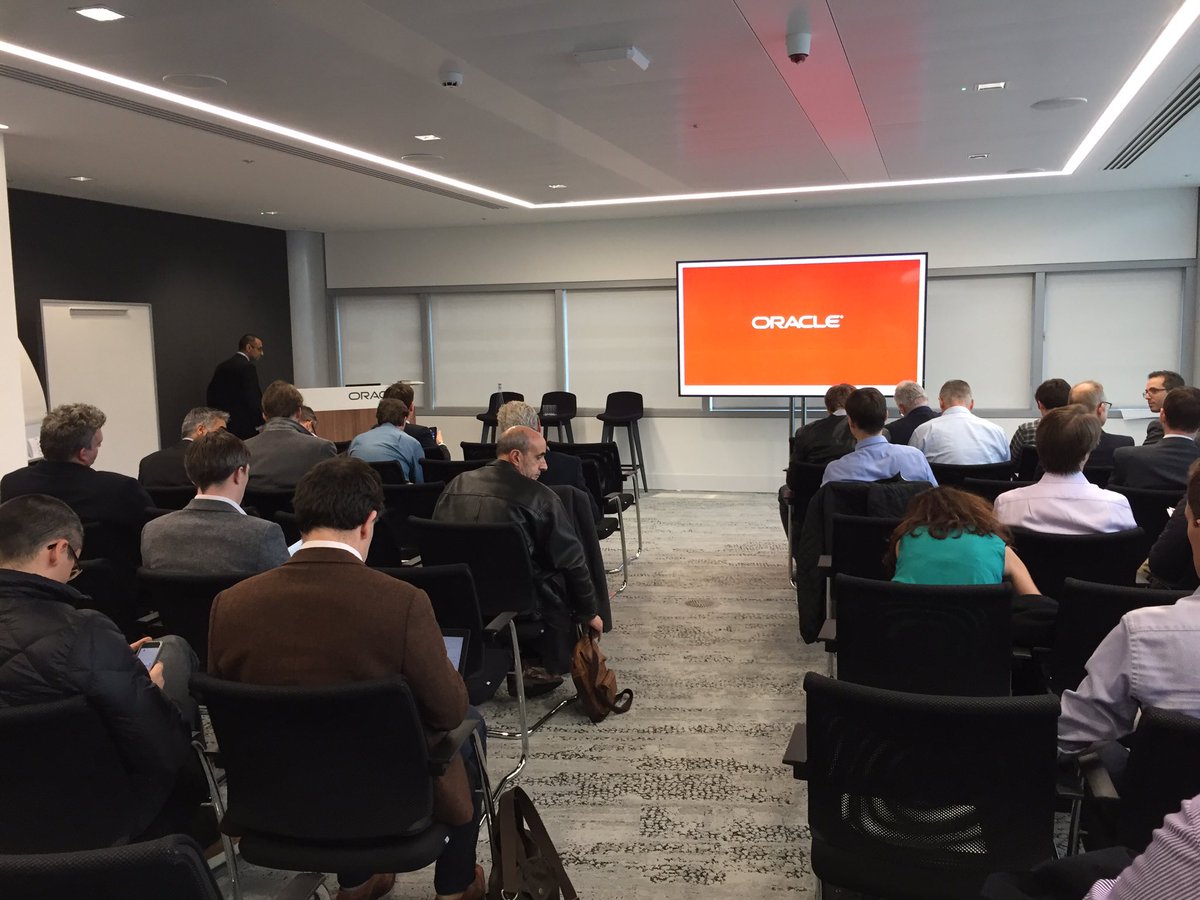 mostlyjavi's tweet photo. Great to be @Oracle #London #moorgate to talk about #chatbots #converstionalcomputing @miurastudio https://t.co/5s0ZBkOdPQ