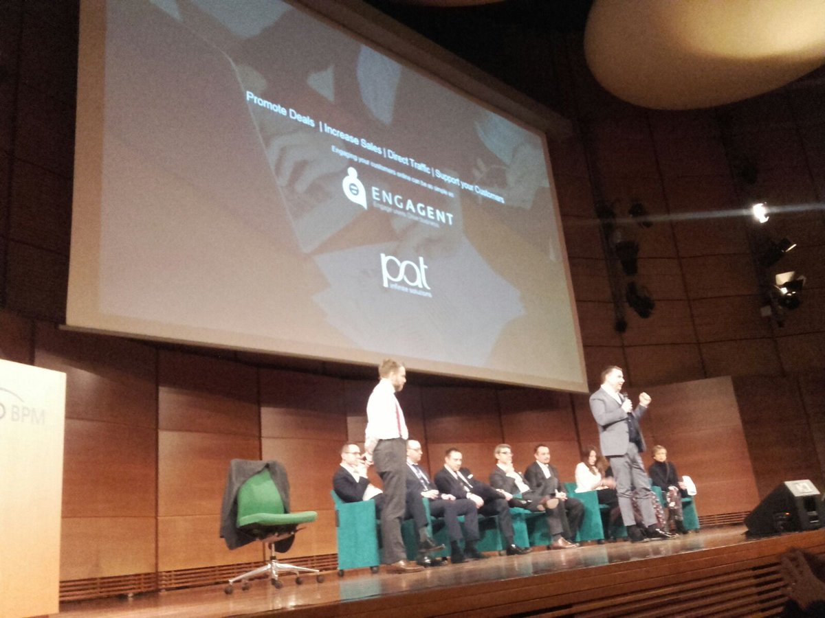 patgroup's tweet photo. Anche noi oggi al #Kickoff 2017 @ZucchettiSpa #beZucchetti a presentare #Engagent soluzione di #DirectInteraction e #CustomerExperience https://t.co/GjQKKcdL16