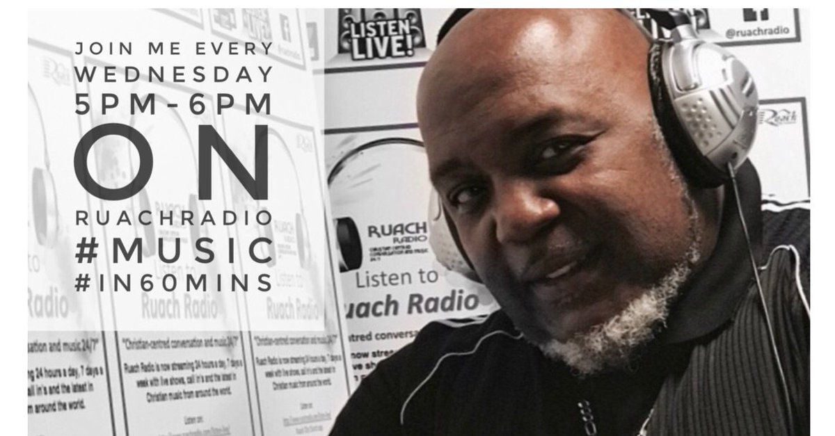 DJOrvTee's tweet photo. It’s almost that time 5pm-6pm on @RuachRadio my show #in60mins. Join me for some good vibes. https://t.co/qobYAzydLh