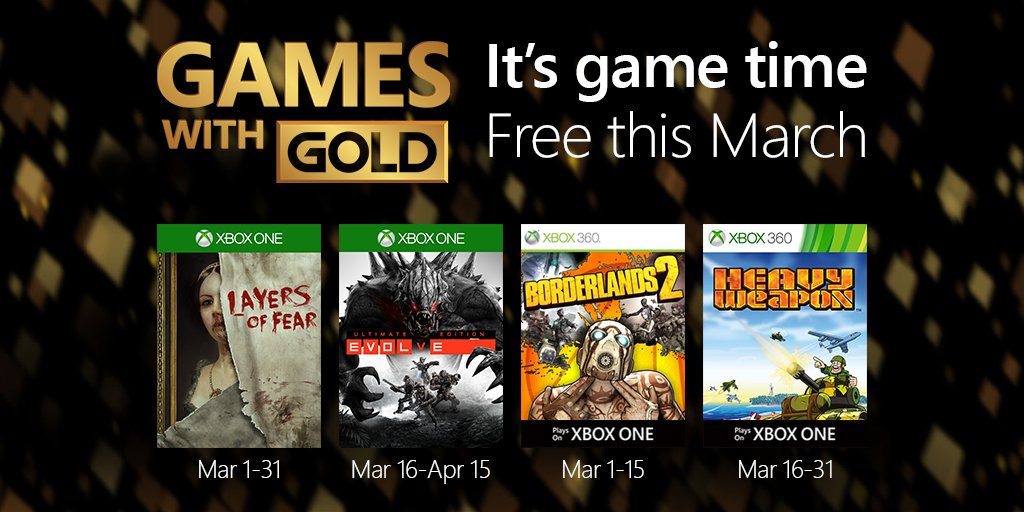 Games with Gold this March r/oldgamingbastards
