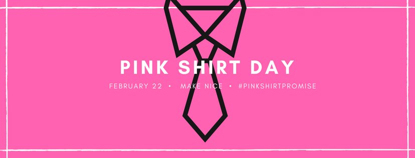 Greater Victoria Sd On Twitter Happy Pinkshirtday Let S Stand