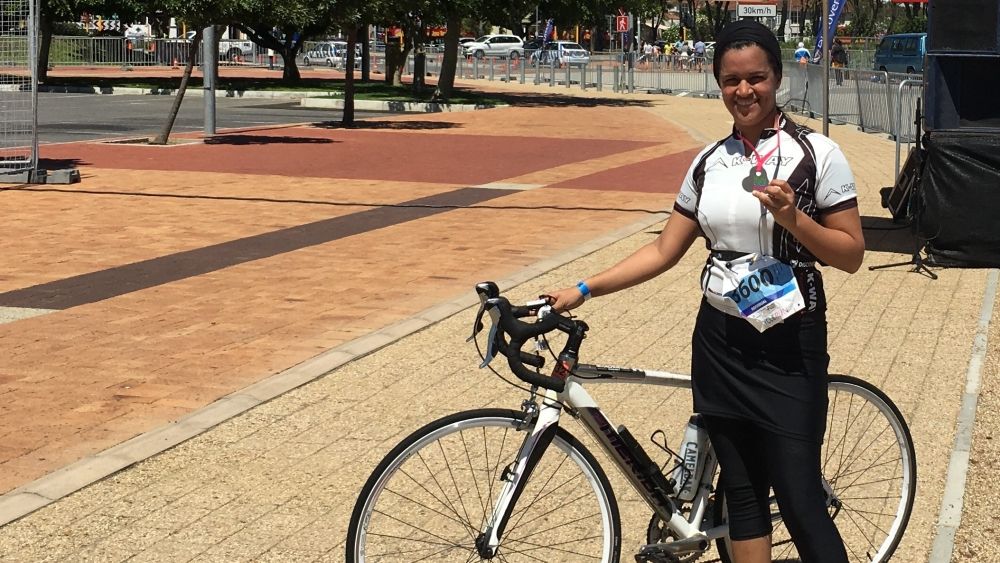GivenGain's tweet photo. #New activist project: Warda Hindley is cycling @CTCycleTour 2017 to raise funds for @ReachForADream https://t.co/wnhWwih26D @wardagertse https://t.co/WqpMjoyVzB