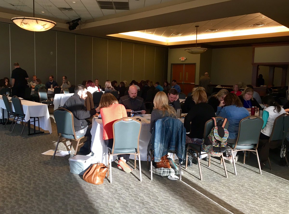 Leadership teams working hard today in Sioux City, Iowa. <a href="/siouxcityschool/">Sioux City Community School District</a> #leadershipmatters