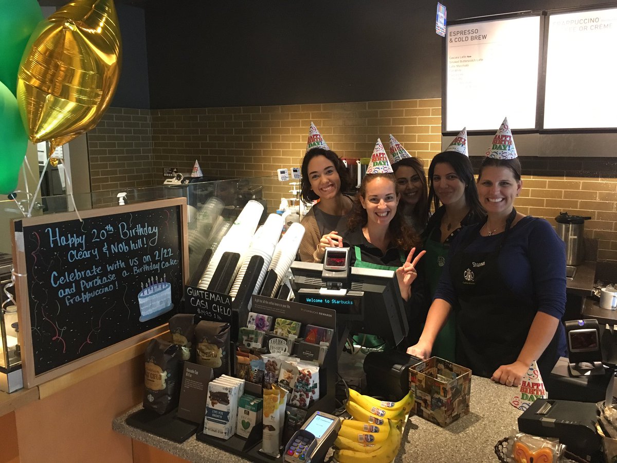 Celebrating the 20year birthday of one of the original Starbucks in Florida-proud to have been theDM for 14of those years! <a href="/starbucksprtnrs/">Starbucks Partners</a>