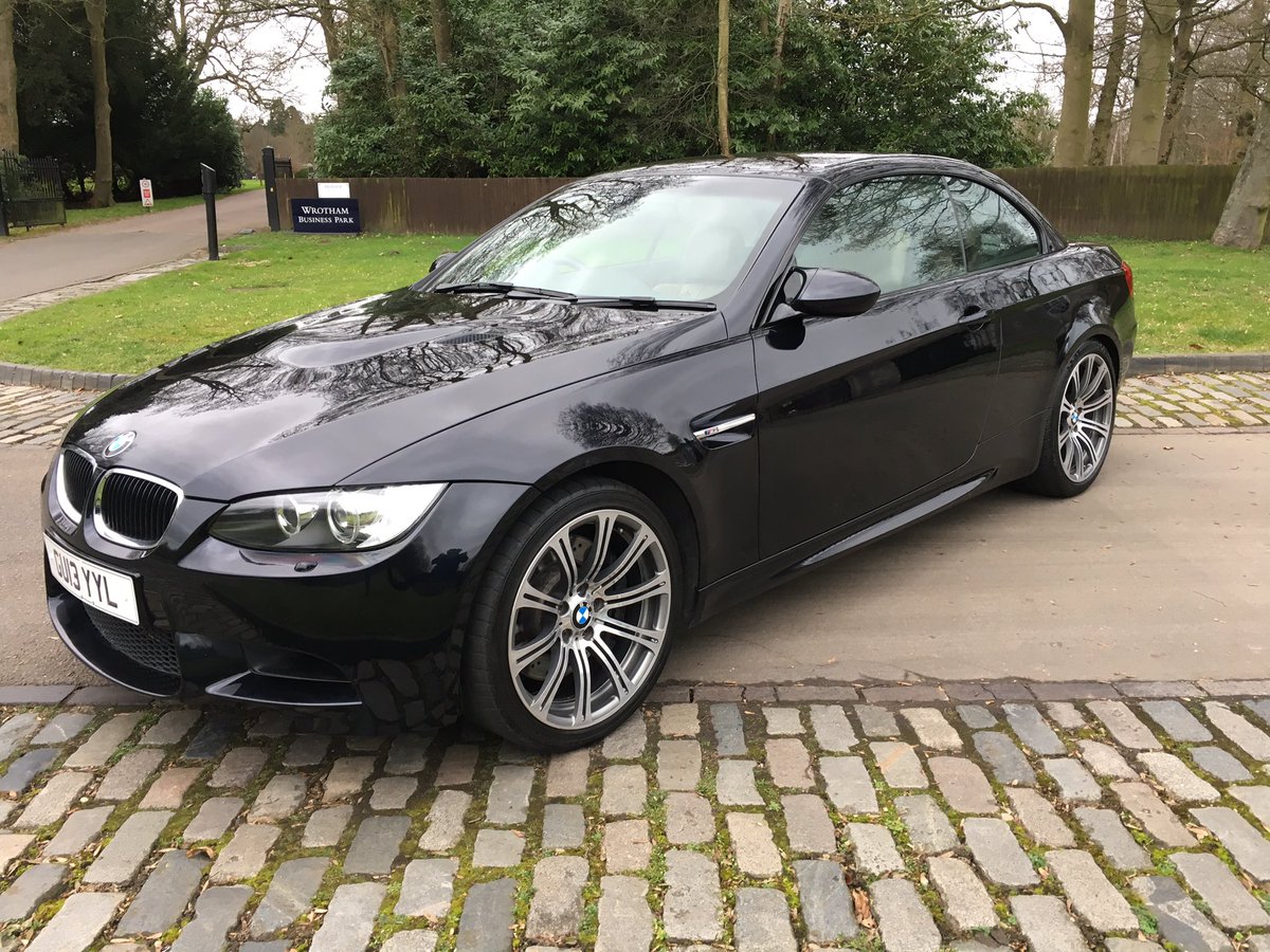 EastPrestige's tweet image. 2013 BMW M3 4.0 Auto Convertible in midnight black with low miles. Contact us for details