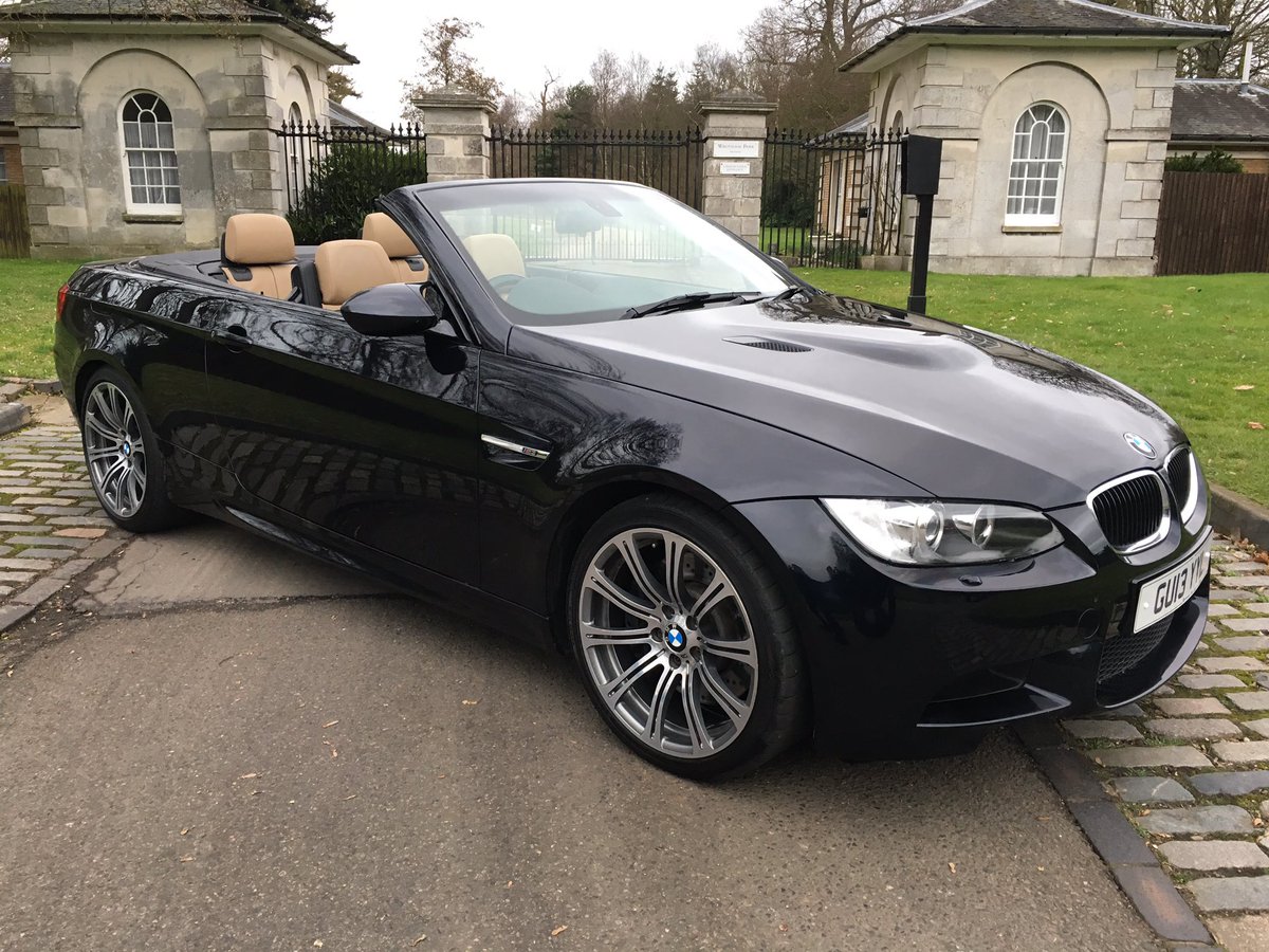 EastPrestige's tweet image. 2013 BMW M3 4.0 Auto Convertible in midnight black with low miles. Contact us for details