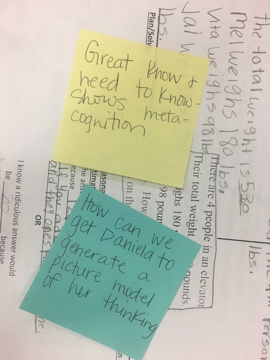 Lemke4thGrade's tweet photo. Leaving warm & cool feedback on S work samples. I have the best team! #smartertogether #vulnerabilityiskey @KristiKing11 @JairiaDiggs https://t.co/EDEWpW2UID