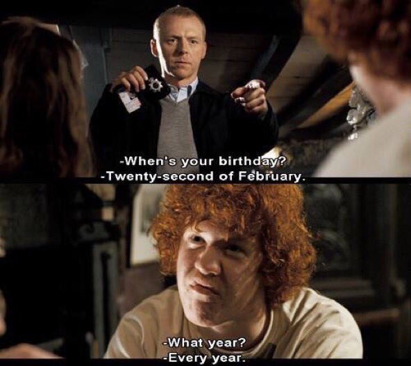 Happy 22nd of February.