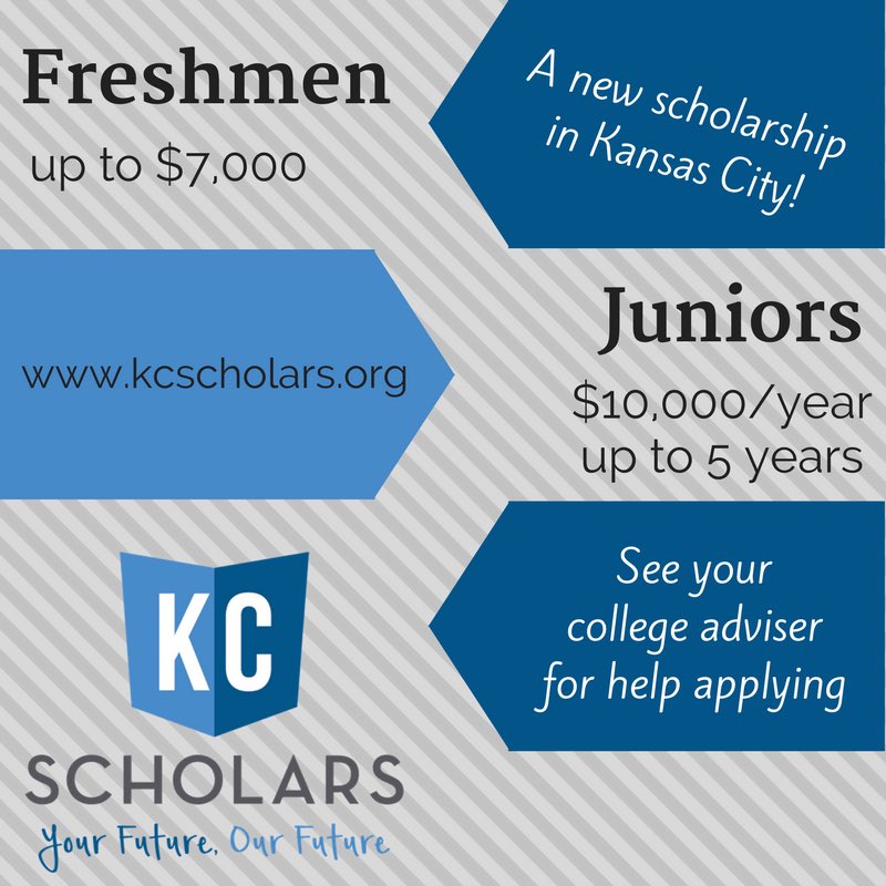 9th and 11th graders who are interested, stop by the counseling office for more info and help.