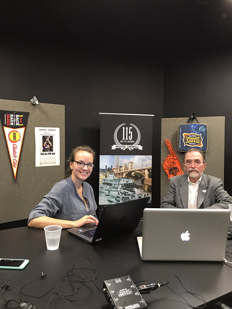 BlueprintHouTX's tweet photo. At @HoustonChron taping a session of Looped In with @nsarnoff about #PlanHouston https://t.co/LxMQyVfAYM