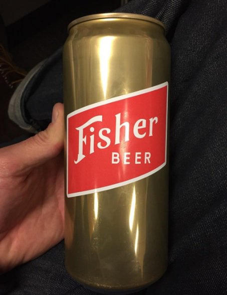 Finally got our hands on some <a href="/FisherBrewingCo/">Fisher Brewing Co</a> Hoppy Lager! Official opening is this Saturday! Stop by and show them some support #utahbeer
