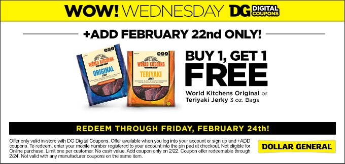 Dollar General On Twitter Wow Wednesday Add The Dg Digital