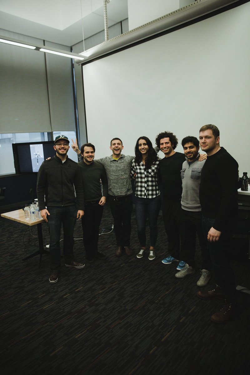 Congrats Robert, Forrest, Gustavo, Shahid, Sarah, &amp; Efe! "Best of Show" winners <a href="/EnfluxVr/">EnfluxVR</a> hackathon. Their project: devpost.com/software/glute…