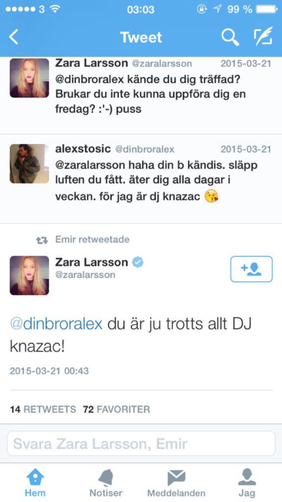 dinbroralex's tweet photo. @ellacarlsson @ImmadLouli får aldrig glömmas!!!!!  😌 https://t.co/nckdihGCCC