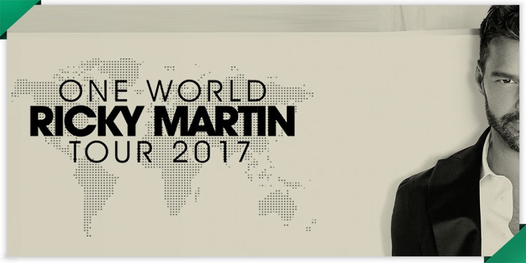 elcorteingles's tweet photo. ¡Ya a la venta las entradas para la gira de @ricky_martin! https://t.co/TtDFIQNBb7 #OneWorldTour2017 https://t.co/cMcZTFBd0Q