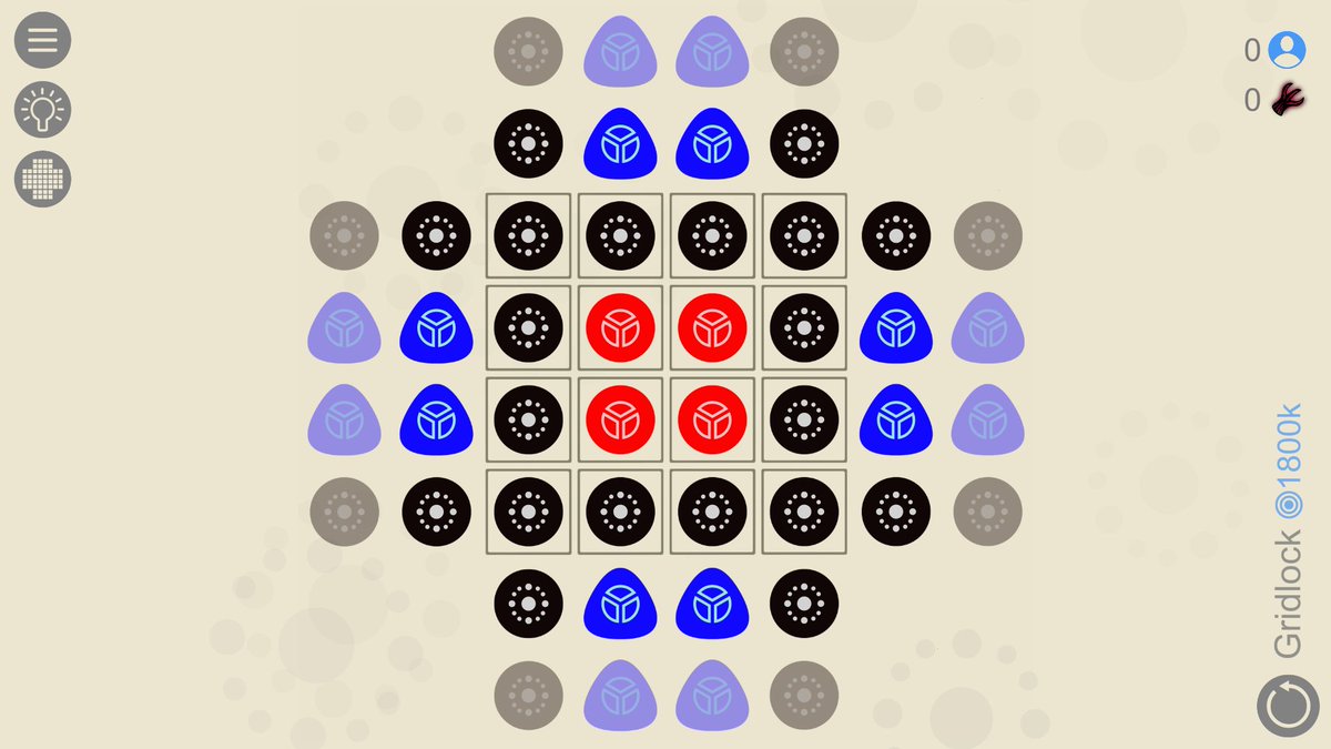 robertwahler's tweet photo. Gridlock is one of the 5 new advanced levels in #puzzler #Steam EA game #FourtexJugo update 0.9.34. We are getting close to full release! https://t.co/p4oPrPHac7