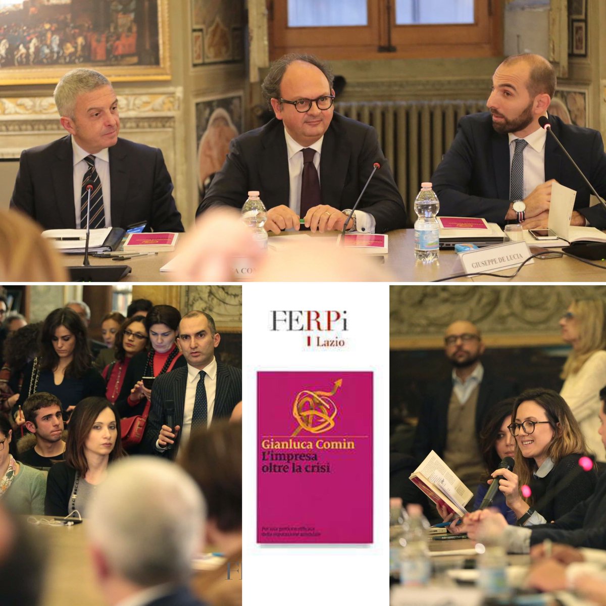 FerpiLaz's tweet photo. Tanti gli spunti dalla conversazione con @gcomin durante il primo appuntamento di #FerpiIncontra #PR #professione  #Comunicatore https://t.co/AwBnzUwzDc