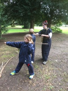 Copthill's tweet photo. Great day for Year 3 at Beaumanor Hall where their Celtic studies continued #celtichistory #beaumanorhall #embracinghistory https://t.co/VtKYun9sn7