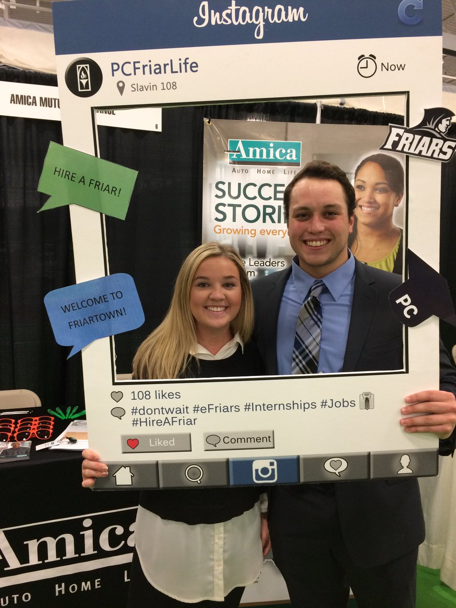 PCcareers's tweet photo. @Amica will be at the #FriarSpringExpo on 3/22 to talk about career opportunities they have for Friars! Be sure to say hello! https://t.co/Np2zvNBudj