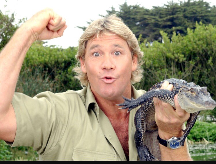 Happy birthday to the goat Steve Irwin, rip 