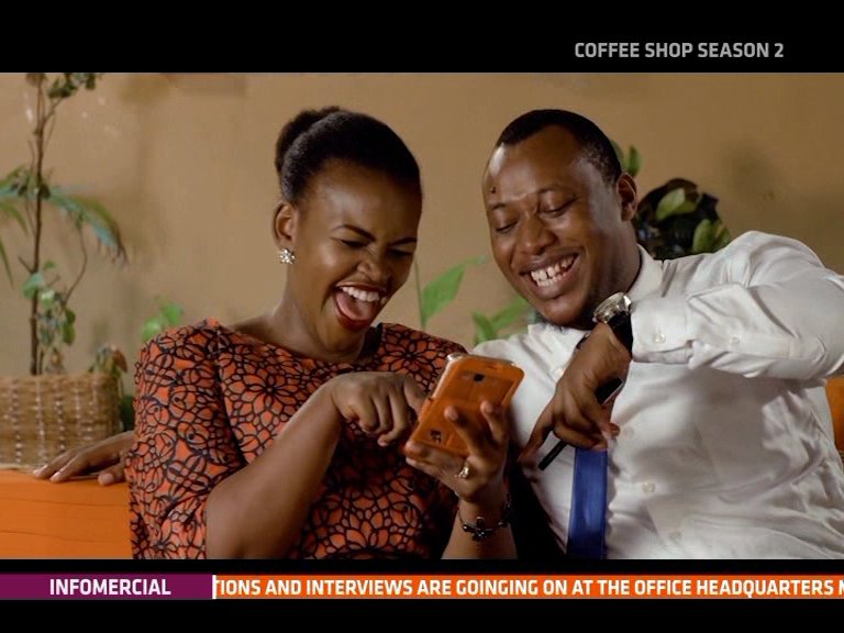 UrbanTVUganda's tweet photo. The perfect blend of drama &amp; gossip all in one cup! Don't miss tonight's
brand new episode of #CoffeeShopUG 
Showing Mon-Wed 9:30pm https://t.co/DH5g5aznz7
