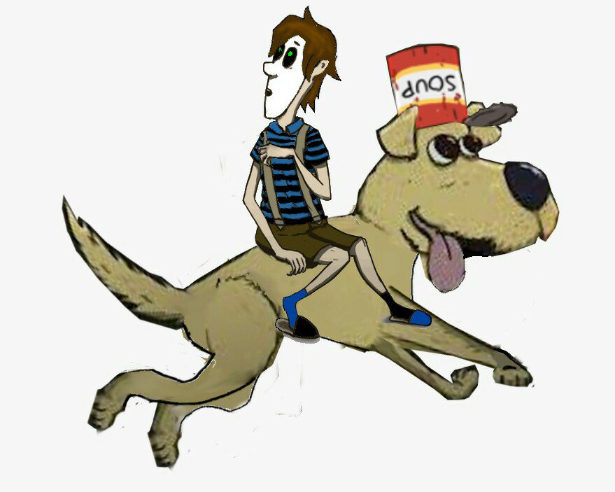 LadyGLPTV's tweet photo. @GermanLetsPlay der reitene auf einem Hund in der Ödnis des Atomkrieges. Hat bestimmt gute Überlebenschancen! https://t.co/k9gttFbDu9