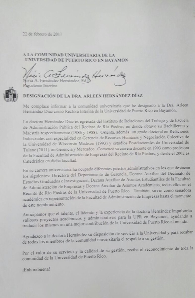 UPRenBayamón Informa tweet media