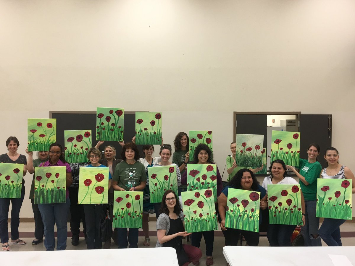 impacthouston's tweet photo. Thanks so much to Terrine and Mandy for putting on an awesome Ladies Painting Day last weekend! https://t.co/0G8OeeEju2