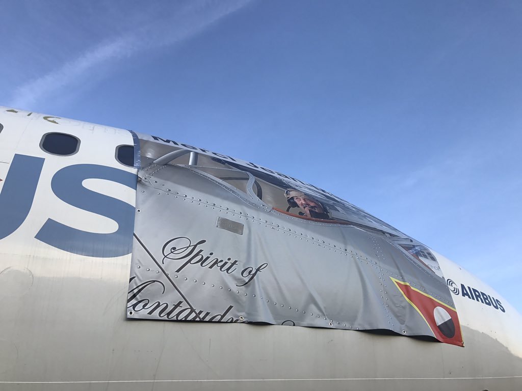 ThiCham31's tweet image. Chouette et émouvant moment au #flighttests bye bye Jean Marc