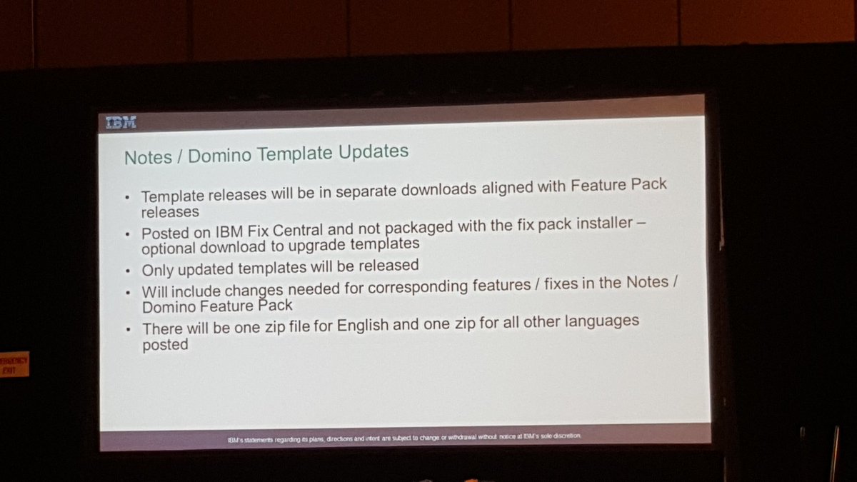 LotusEvangelist's tweet image. Templates? Glad you asked...N/D Roadmap #ibmconnect