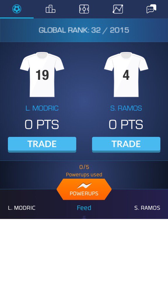 eliasaabel's tweet photo. I just drafted Luka Modric &amp; Sergio Ramos on @UltimateFanLive for Valencia CF v Real Madrid https://t.co/z2TBv34WaN https://t.co/CFfPAUr7m8