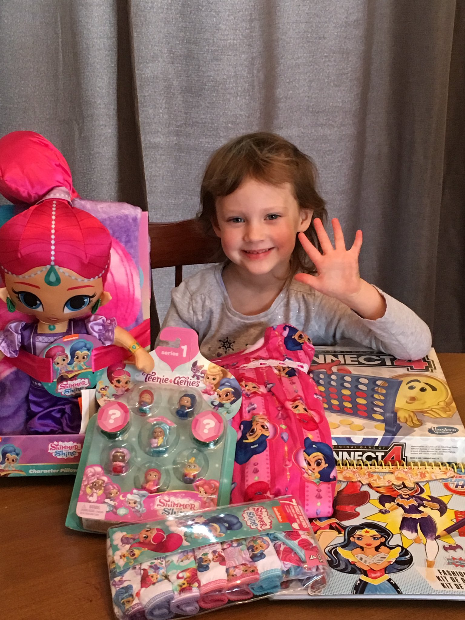 Happy Birthday to my baby girl who turns 5 today and  