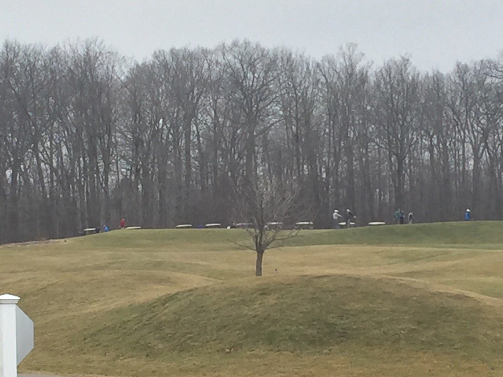 Dougj1's tweet photo. Backup on first tee. #notinbudget https://t.co/u53NTInTcf
