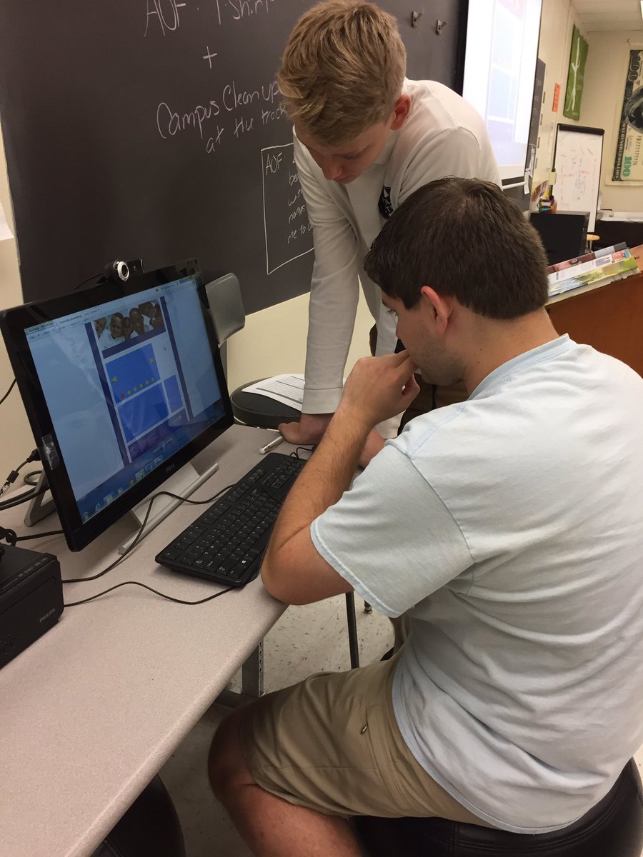 mrsgrugru's tweet photo. Collaboration in a BIG way. Ss #skype with Tech Services about designs for web site revamp. #celebrateCTE @VolusiaCTE @GreatDay2BAHawk https://t.co/IlLHJL8Nhw