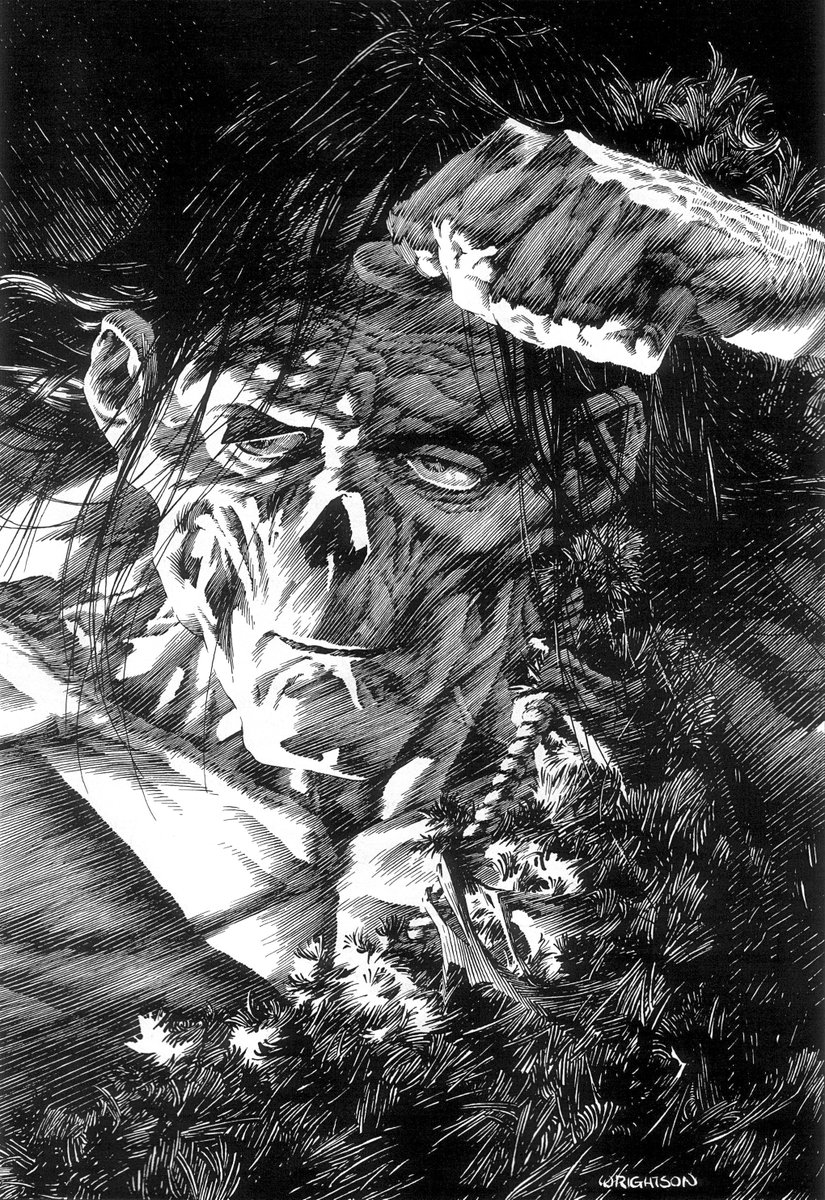 RayWeisfeld's tweet photo. Bernie Wrightson / Frankenstein https://t.co/EcyeZo0vym