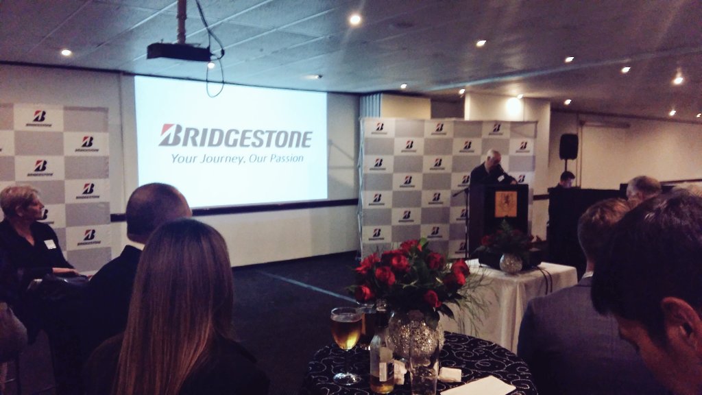 BridgestoneSA's tweet photo. Bridgestone & @SAGMJ Motor Sportman of the Year award ceremony begins #MSOY2016 https://t.co/JRppTASKR9